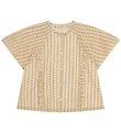 Zadig & Voltaire Top - Gold Yellow m. Mønster