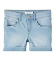 Name It Shorts - Noos - NkfSalli - Light Blue Denim