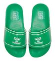 Hummel Badesandaler - Pool Slide JR - Absinthe Green