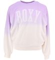 Roxy Sweatshirt - Im So Blue - Lilla/Hvid