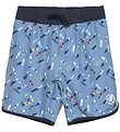 Color Kids Badeshorts - Coronet Blue