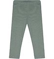 Petit Piao Leggings - Modal - Rib - Light Petrol