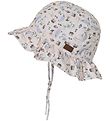 Melton Sommerhat - Off White m. Print