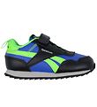 Reebok Sko - Royal CL JOG 3.0 Infants - Sort/Bl/Grn