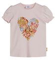 Hust and Claire T-shirt - Ayla - Lyserd m. Muslinger