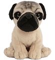 Living Nature Bamse - 16x7 cm - Mops Hundehvalp - Beige