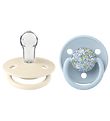 BIBS X Liberty De Lux Sutter - 2-pak - Rund - Eloise/Baby Blue M