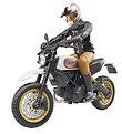 Bruder Figur m. Scrambler Ducati Desert Sled - bworld - 63051