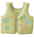 SunnyLife Svmmevest - Smiley World - 3-6 r - Grn