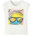 Name It T-shirt - NmfAni Smurf - Bright White