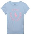 Polo Ralph Lauren T-shirt - Longwood - Lysebl m. Rosa