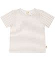 Petit Piao T-shirt - Baggy Printed - Pearl Blue/Offwhite