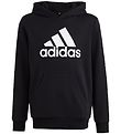 adidas Performance Hættetrøje - U BL Hoodie - Sort/Hvid