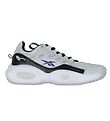 Reebok Sko - Solution Mid - Gr/Sort/Lilla