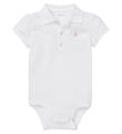 Polo Ralph Lauren Body k/ - Baby Classics - Hvid m. Rosa