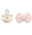 BIBS Infinity Sutter - 2-pak - Str. 1 - Symmetrisk - Ivory/Bloss