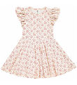 Msli Kjole - Love Dress - Buttercream/Berryred