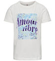 Kids Only T-shirt - KogNaja - Cloud Dancer/Amour
