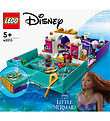 LEGO® Disney - Den lille havfrue-bog 43213 - 134 Dele