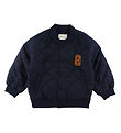 GANT Termojakke - Quiltet - Evening Blue