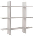 Kids Concept Væghylde - 70x70x15 cm - Grå