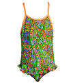 Funkita Badedragt - UV50+ - Belted Frill - Minty Mixer