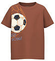 Name It T-shirt - NmmKads - Coconut Shell m. Print