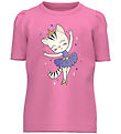 Name It T-shirt - NmfKate - Wild Orchid m. Print