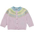 Molo Cardigan - Uld/Polyester - Bay - Alpine Glow