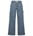 Sofie Schnoor Girls Jeans - Light Blue Stribet