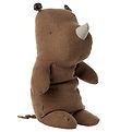 Maileg Bamse - Safari Friends - Næsehorn - Medium - 34 cm - Choc