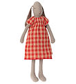 Maileg Bamse - Kanin - Str. 3 - 42 cm - Kjole
