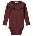 Wheat Body l/æ - Rib - Elise - Aubergine