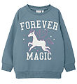 Name It Sweatshirt - NmfVeda - Citadel m. Enhjrning