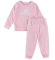 adidas Performance Sweatst - Rosa m. Hvid