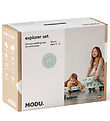 MODU Explorer Sæt - 20 Dele - 55x40x20 cm - Ocean Mint/Forest Gr