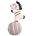 Sebra Rangle - Hæklet - 14 cm - Zebra