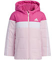 adidas Performance Dynejakke - LK Pad JKT - Rosa/Hvid