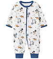 Name It Natdragt - Noos - NbmNightsuit - Forest/Bright White