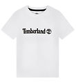 Timberland T-shirt - Hvid m. Sort
