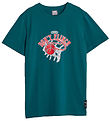 Puma T-Shirt - Basketball Graphic - Malachite m. Rød