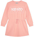 Kenzo Sweatkjole - Pudderrosa m. Hvid