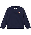 Wood Wood Sweatshirt - Rod - Navy