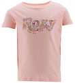 Roxy T-shirt - Day And Night - Rosa