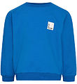 Schnoor Sweatshirt - Mads - Royal Blue m. Hvid