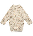 Petit by Sofie Schnoor Body l/ - Sand m. Blomster