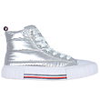 Tommy Hilfiger Stvler - High Top Lace-Up - Silver