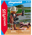 Playmobil SpecialPlus - Forsker m. Ung Kaiman - 9 dele - 71168