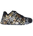 Skechers Sko - Girls Uno Lite - Metallic Love - Black/Gold