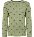 Hummel Bluse - Uld - hmlVilmo - Oil Green